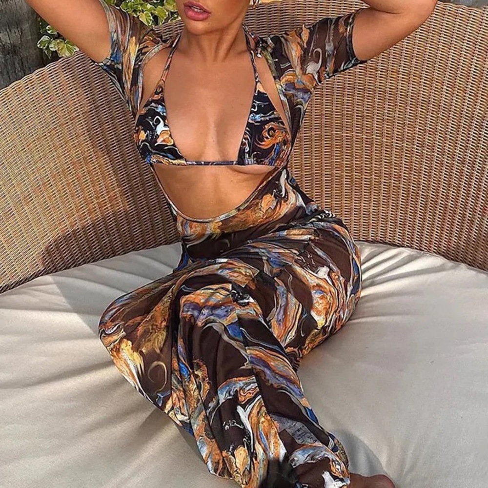 Sexy 2 Piece Maxi Dress 👗